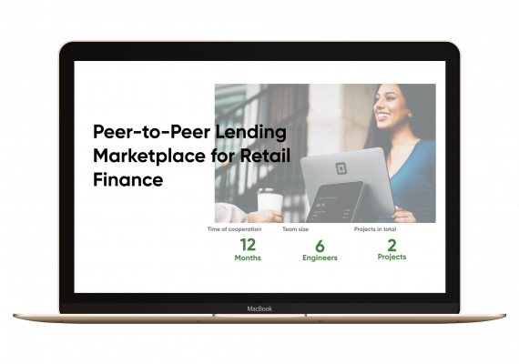 Peer-to-Peer Lending Marketplace For Retail Finance