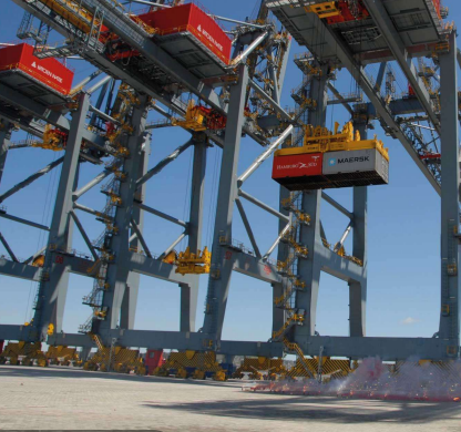 AI AT THE PORT  OF MONTEVIDEO