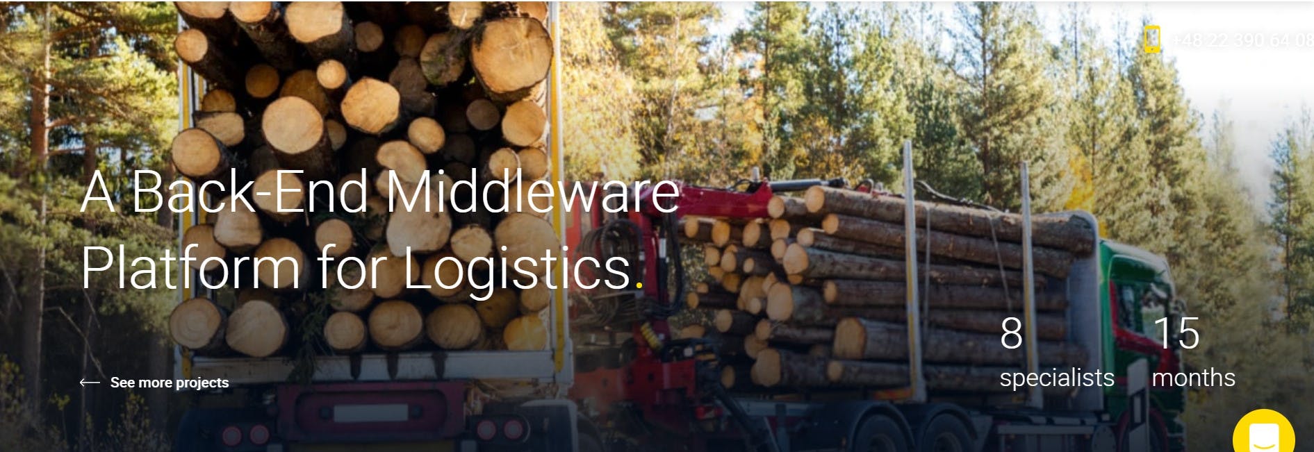 A Back-End Middleware Platform For Logistics 