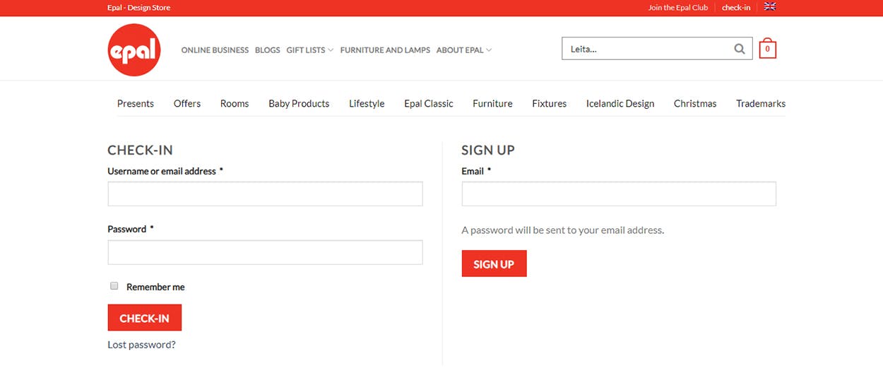 Epal Portfolio How Narola Infotech Designed And Built The Online Shopping Website Epal For Iceland